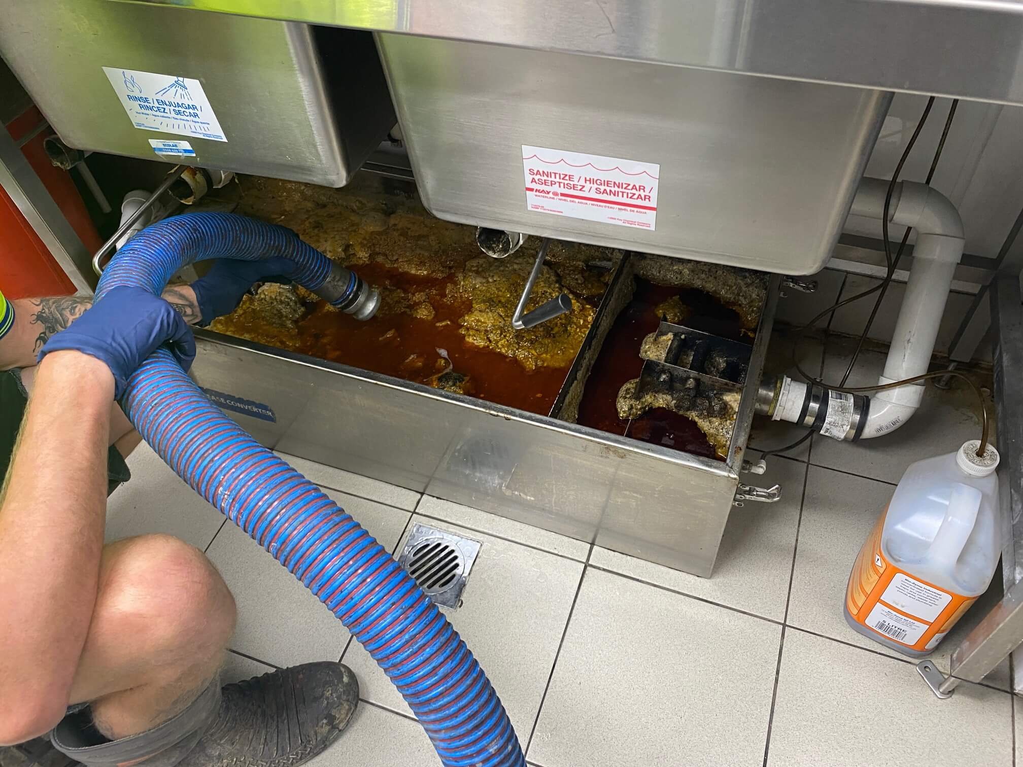 Grease Trap Cleaning in Columbia